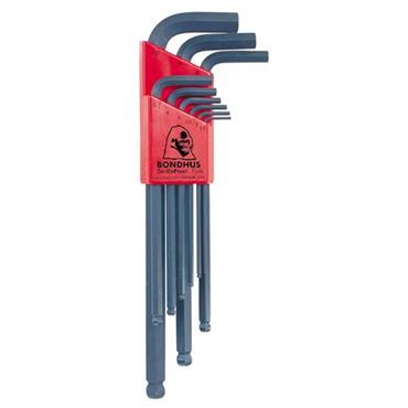 Bondhus BLX9 Ballpoint Metric Allen Key Set 1.5 - 10mm