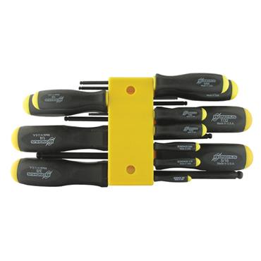 Bondhus BSX8S Balldriver Imperial Hexagon Screwdriver Set .050"-5/32"