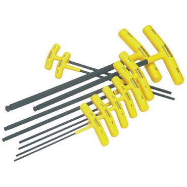 Bondhus BTX10 Ballpoint Imperial T-Handle Set 3/32"-3/8"