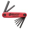 Bondhus Gorilla Grip Foldup Metric Hex Key Set 2-8mm 12587