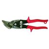 Wiss M6R 234.95mm Metalmaster Offset Snips Cuts Straight to Left, Red Grips