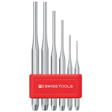 PB Swiss Tools PB 750B 6 Piece Parallel Pin Punch Set