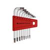 PB Swiss Tools PB 410 H/6-25 Ballpoint L-Wrench Set for Torx® screws in handy plastic holders