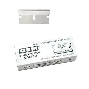 Personna 62-0165 100 Piece Gem Coated Single Edge Blade