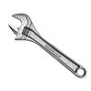 BAHCO 8071C 8 in 80 Series Adjustable Chrome Plated Wrench
