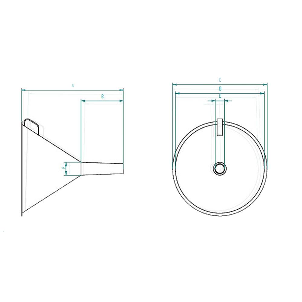 CLIFTON Stainless Steel Funnels available online Caulfield Industrial