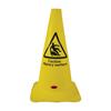 JSP JAR044-000-218 Hazard Warning Cone, Warning Slippery Surface