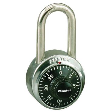 MASTERLOCK 1500LF 38mm Shackle Length General Security Dial Type Combination Padlock