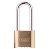 MASTERLOCK 175LH 57mm Shackle Length Resettable Combination Brass Padlock