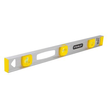STANLEY 42-074 24" Silver Top I-Beam Spirit Level