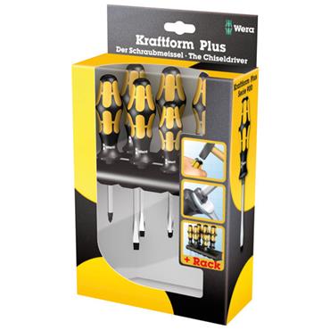 Wera 018282 932/6 6 Piece Mixed Kraftform Plus Screwdriver set