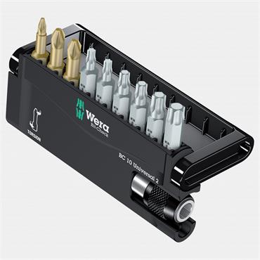 Wera 134200 Bit Check 10 Universal 2 Screwdriver Bit Set