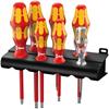 Wera 05006148001 7 Piece Slotted and Pozidrive Screwdriver Set