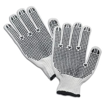 CITEC 26573 Seamless Nylon Polka Dot Gloves, Size Large
