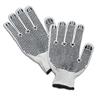 CITEC 26573 Seamless Nylon Polka Dot Gloves, Size Large