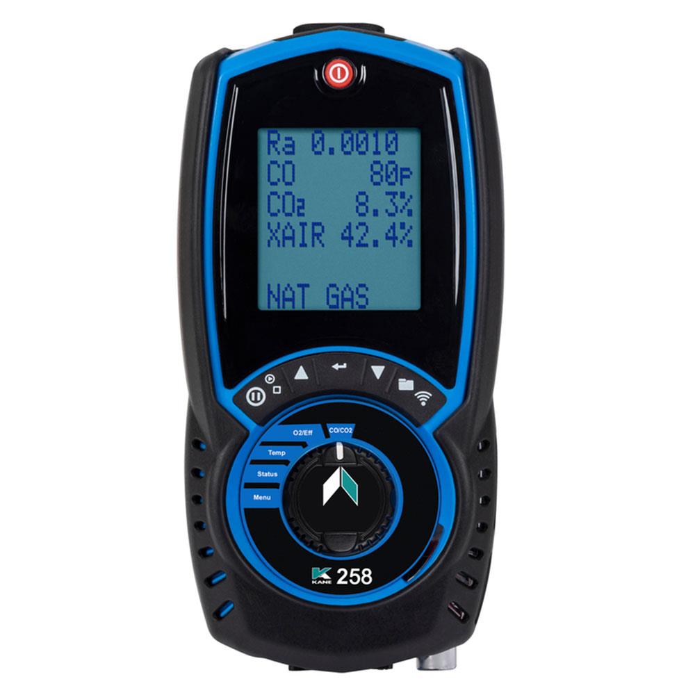 KANE 258 Flue Gas Analyser with direct CO, O2 & CO sensor protection