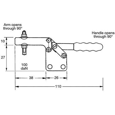 BRAUER Horizontal Engineers' Clamps