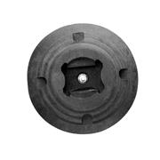 JSP JET000-001-100 Unibase Traffic Post Base for use with Glo-Posts
