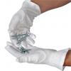 CITEC STOCBL Mens White High Quality Bleached Stockinette Cotton Gloves