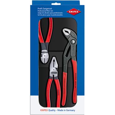 Knipex 00 20 10 3 Piece Power Pliers Set