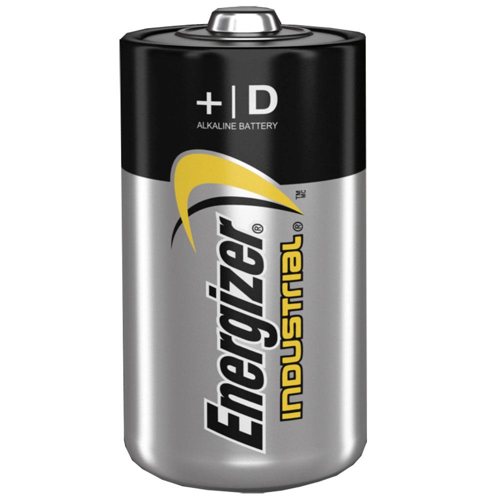 ENERGIZER 70192200 Alkaline Industrial D / LR20 Batteries, 12 Pack