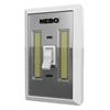 Nebo Flipit 400 LED Everywhere Light with Wall Switch Twin Pack