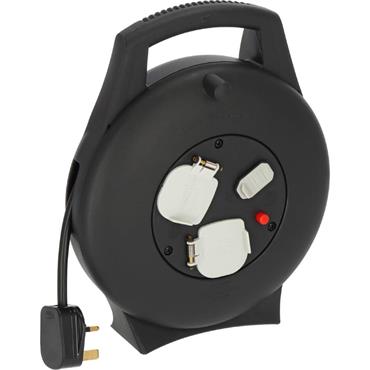 BRENNENSTUHL 1108563600 Vario Line Extension Reel 2-way with USB 10m cable