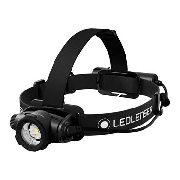LED LENSER 503221 H7R Headlamp Rechargeable 1200, Black
