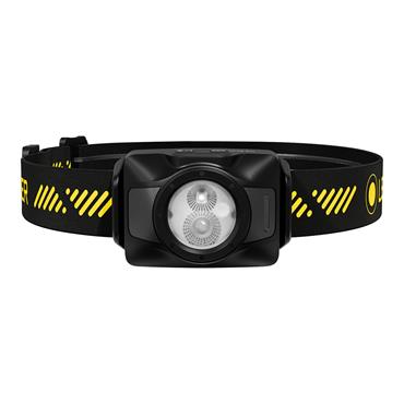 LED LENSER 503318 HF4R PRO Headlamp Rechargeable 900 -  Black/Yellow
