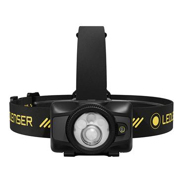 LED LENSER 503320 HF7R PRO Headlamp Rechargeable 1200 -  Black/Yellow