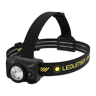 LED LENSER 503320 HF7R PRO Headlamp Rechargeable 1200 -  Black/Yellow