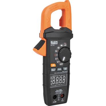 KLEIN TOOLS CL710 TRMS Clamp Meter Auto-Ranging 600A AC/DC