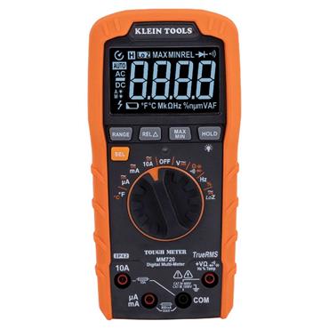 KLEIN TOOLS MM720 Digital Multimeter TRMS Auto Ranging, Low Impedance 1000V
