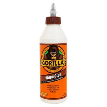 Gorilla Glue 532ml Incredibly Strong Light Tan Wood Glue 5044181