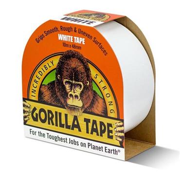 Gorilla Glue Gorilla Tape 27m x 48mm White Super Strength Adhesive 3044601