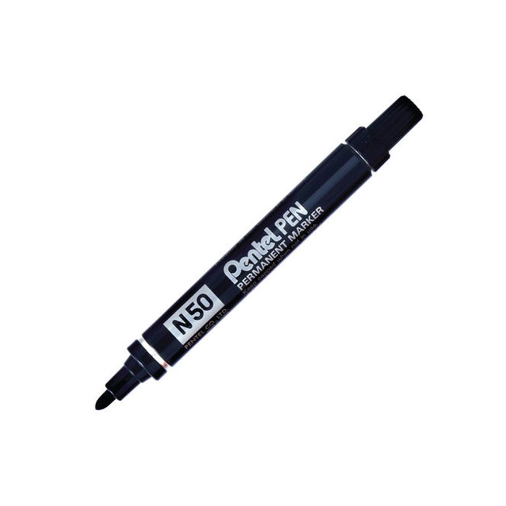 Pentel N50 N50A Permanent Bullet Marker Broad Black available online
