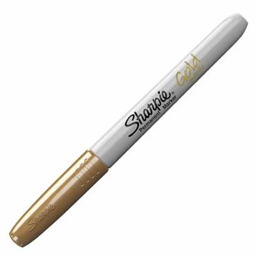 Sharpie 1986003 Fine Tip Assorted Marker Pen, Gold