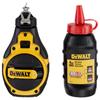 DeWALT DWHT48333RC Bi-Material Chalk Reel Kit, Red