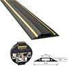 CITEC Black /Yellow Medium Hazard Duty Floor Cable Cover 9m