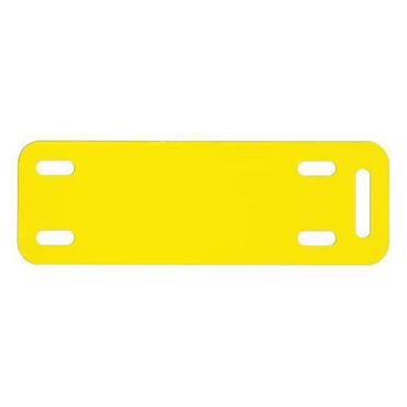 PANDUIT M300X050Y6T TTPoly/Po Marker Plate, 3"x5", Yellow