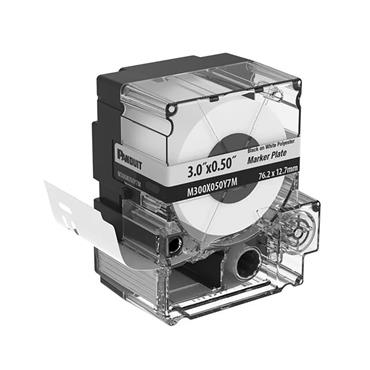 PANDUIT M300X050Y7M PXE Cassette Marker Plate Polyester 3