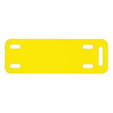 PANDUIT M300X100Y6T TTPoly/Po Marker Plate, 3"x1", Yellow
