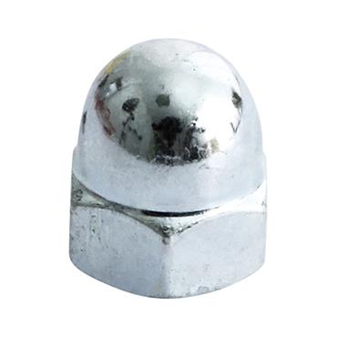 TIMCO ND12Z Hex Dome Nuts - Zinc, M12, Pack of 100
