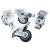 Channellock 301366 Black Rubber Toolbox Castors 