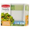 Rubbermaid 1806179 Salad Kit Lunch Blox