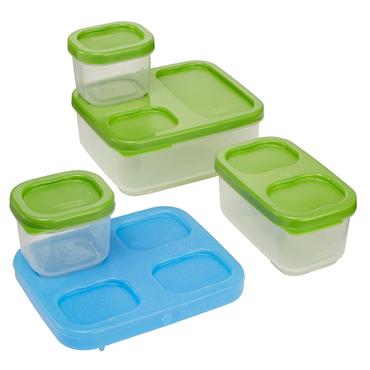 Rubbermaid 1806231 4 Piece Sandwich Kit Lunch Blox