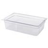 Rubbermaid 132P 19.5 Litre Clear Full Size Cold Food Pan