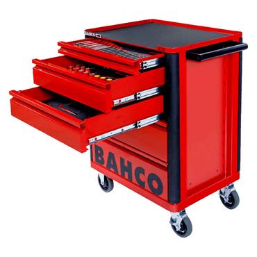 BAHCO 1472K5RFFEV Electric Vehicle EV Trolley Kit, 75 Piece