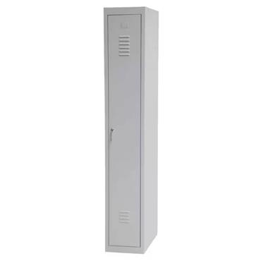 CITEC CL1D7022G 1 Door Metal Locker Grey, 1800 x 300 x 300 mm