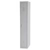 CITEC CL1D7022G 1 Door Metal Locker Grey, 1800 x 300 x 300 mm
